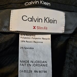 Men's Calvin Klein black dress pants